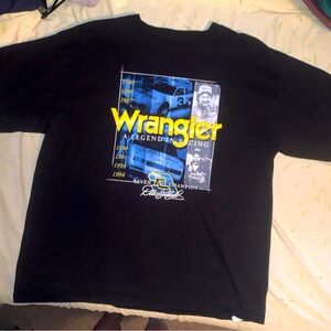 Dale Earnhardt Men’s X-Large Black Wrangler Collector's Edition T-Shirt